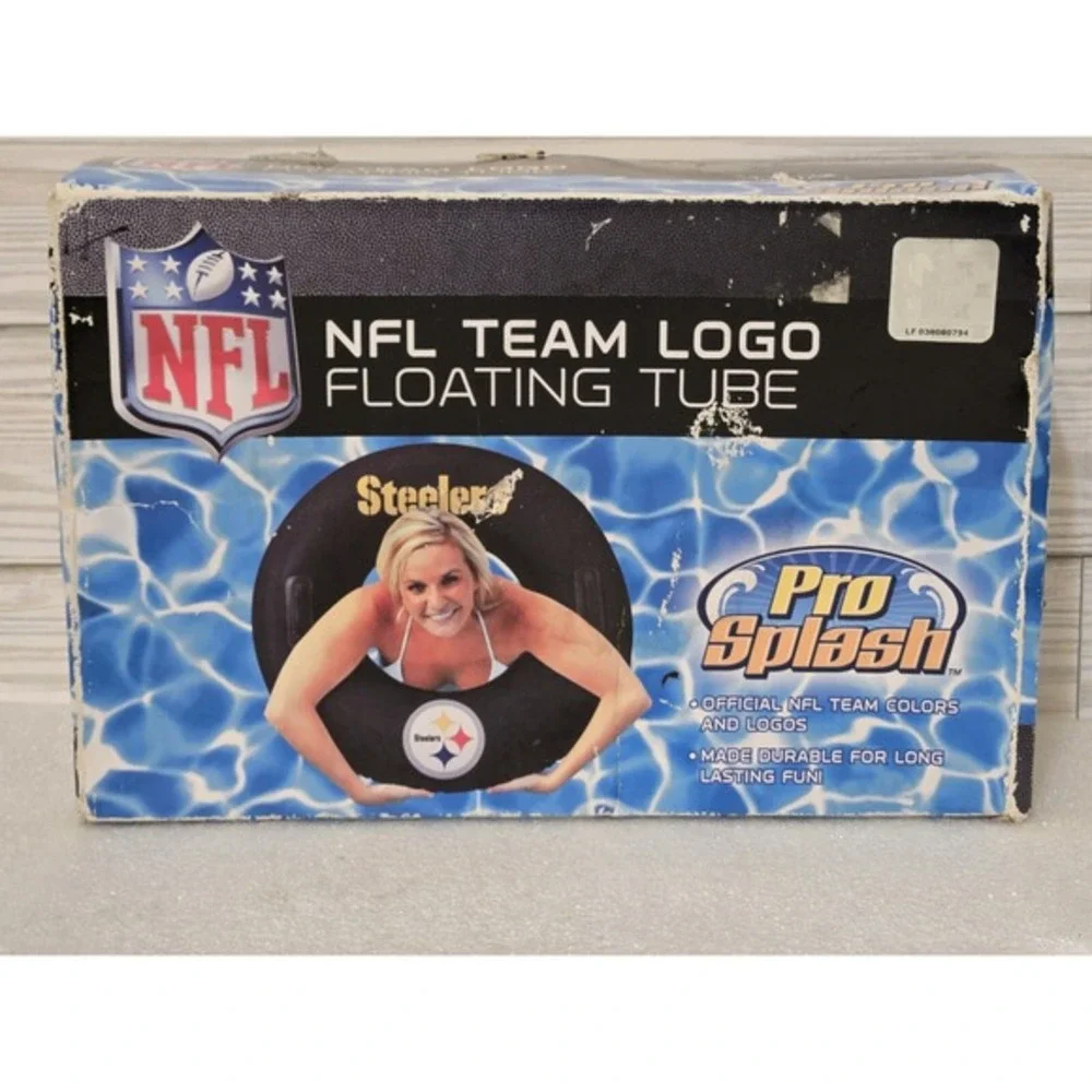 Pittsburgh Steelers Pro Splash‎ Pool Inflatable Floating Tube Float NEW NFL